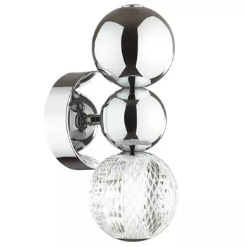 Светодиодное бра Crystal Globule Small Хром