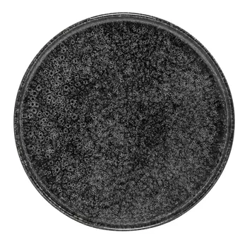 Тарелка черная Negro