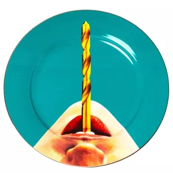 Тарелка Seletti Drill