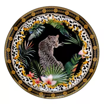 Тарелка TROPICS Leopard