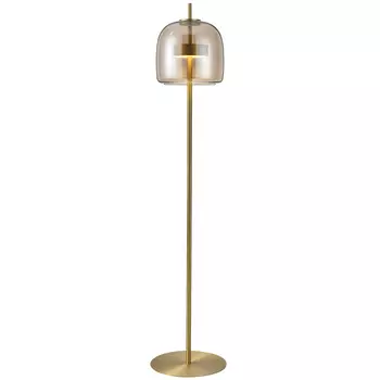 Торшер Blanton Amber Glass Floor Lamp