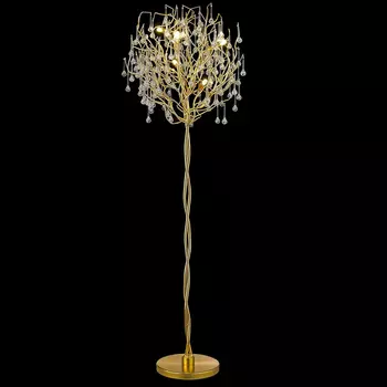 Торшер Freezing Rain Золотистый