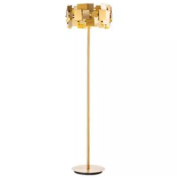 Торшер Gold Plate Floor Lamp