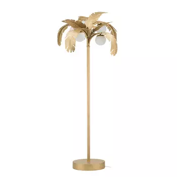 Торшер Vintage Floor Lamp Gold Сoconut Palm