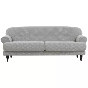 Трехместный диван Garner Grey Ornament Sofa