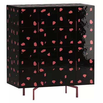 Тумба черная Venti Graph