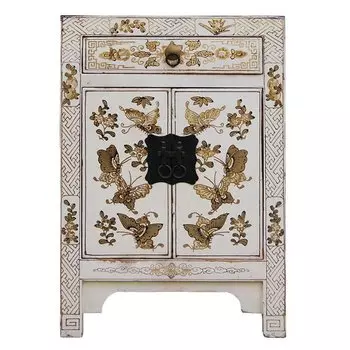 Тумба Chinese Painting Butterflies White