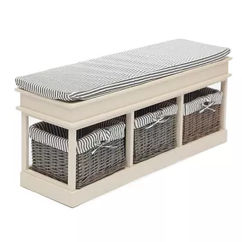 Тумба для обуви Provence Butter White 3 Boxes