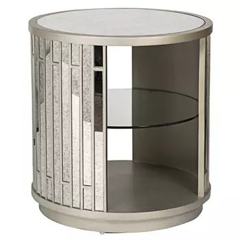 Тумба круглая Mirror Blocks Nightstand