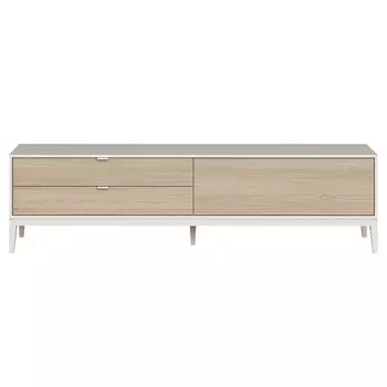 Тумба с 2-мя ящиками и дверцей из массива бука Fjord