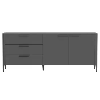 Тумба с 3-мя ящиками и 2-мя дверцами Type L