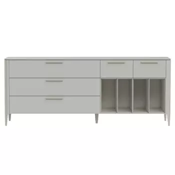 Тумба с 5-ю ящиками и 4-мя полками Type