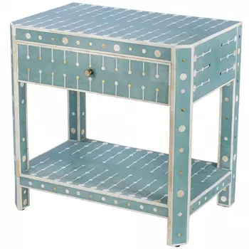 Тумба Sprout Bone Inlay Bedside 1 DRAWER