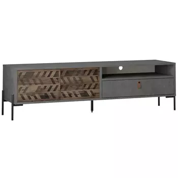 ТВ-тумба с раздвижными дверцами Mallin Metal TV Stand