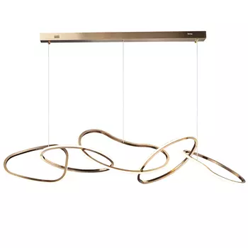 Unfolded Hanging RING Gold