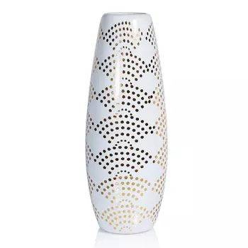 Ваза Amory Vase gold dots