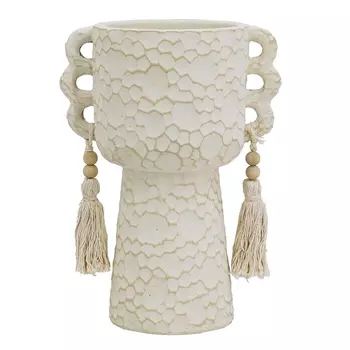 Ваза декоративная с кисточками Ceramic Lamps