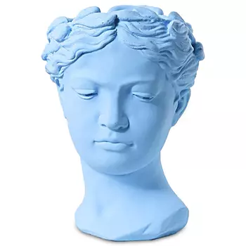 Ваза Female Bust Pastel Blue