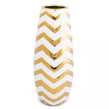 Ваза Gold chevron Vase