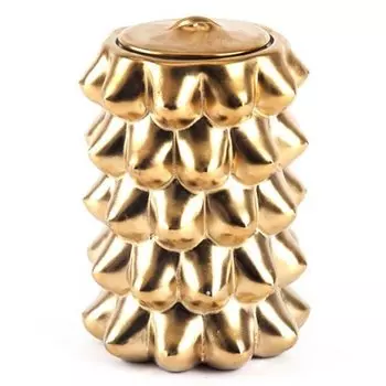 Ваза Jonathan Adler GEORGIA VASE gold