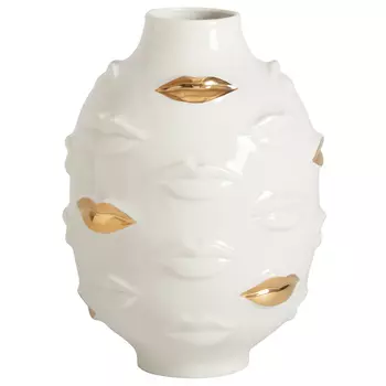 Ваза Jonathan Adler Gilded Gala Round Vase