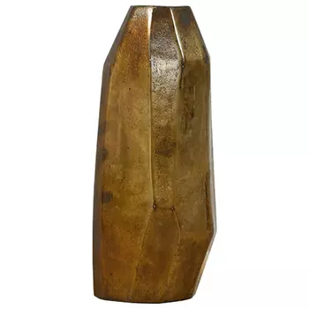 Ваза Loft Accessories Vintage Metal золотая 33 см