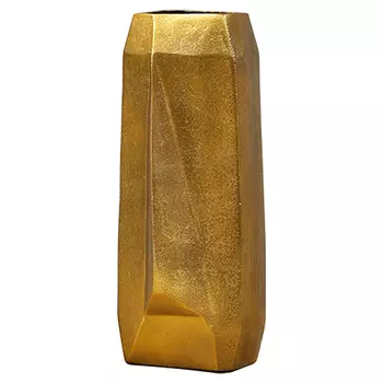 Ваза Loft Accessories Vintage Metal золотая 39 см