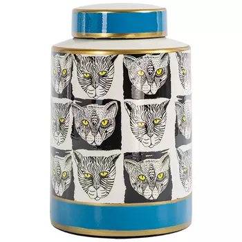 Ваза с крышкой Cats Vase