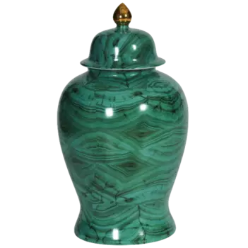 Ваза с крышкой Malachite Vase