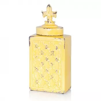 Ваза с крышкой Yellow Flower