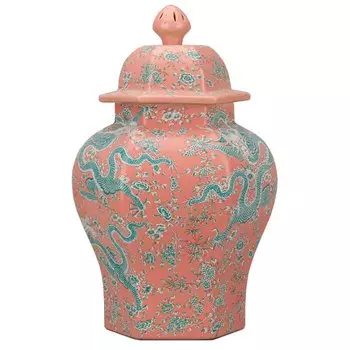 Ваза Turquoise Dragons