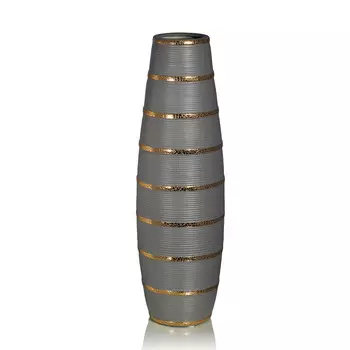 Ваза Vase Beehive gray