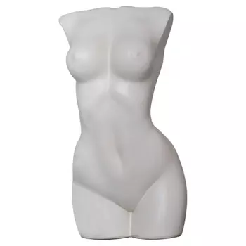 Ваза Vase Female Torso white