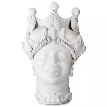 Ваза Vase Moro Lady Baroque White Matt