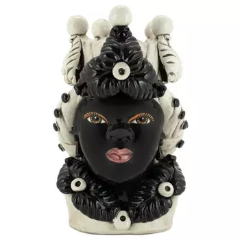 Ваза Vase Moro Lady Eve Black