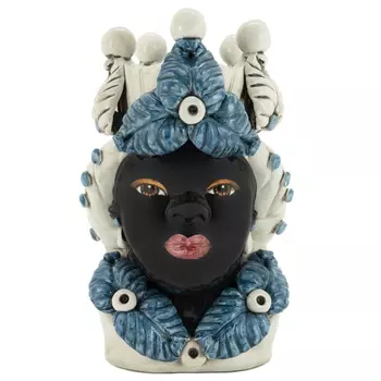 Ваза Vase Moro Lady Eve Blue