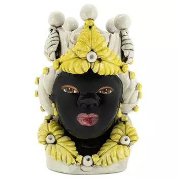 Ваза Vase Moro Lady Eve Yellow