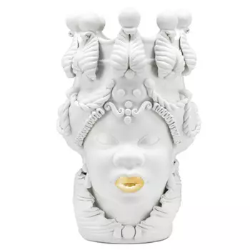 Ваза VASE MORO LADY LIPSTICK gold