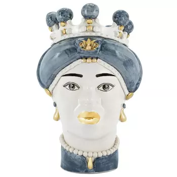 Ваза Vase Moro Lady Medium New Grey Gold