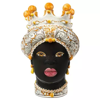 Ваза Vase Moro Lady Ornate Orange