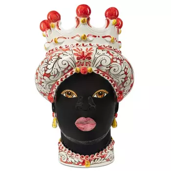 Ваза Vase Moro Lady Ornate Red