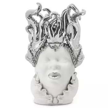 Ваза Vase Moro Lady Tentacles Platinum