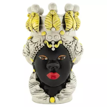 Ваза Vase Moro Lady Yellow Big