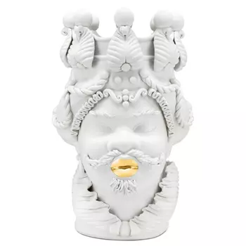 Ваза Vase Moro Man Big Lipstick Gold