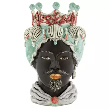 Ваза Vase Moro Man Coral Green Red