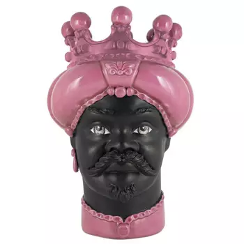 Ваза Vase Moro Man Crown Dark Pink