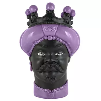 Ваза Vase Moro Man Crown Dark Violet