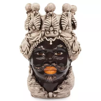 Ваза Vase Moro Man Dark Brown Big