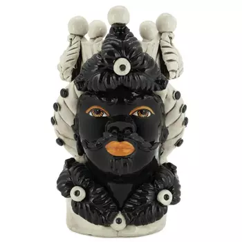 Ваза Vase Moro Man Eve Black