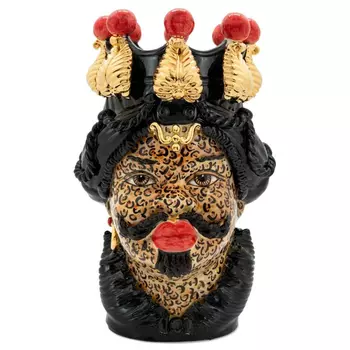 Ваза Vase Moro Man Leopard Big